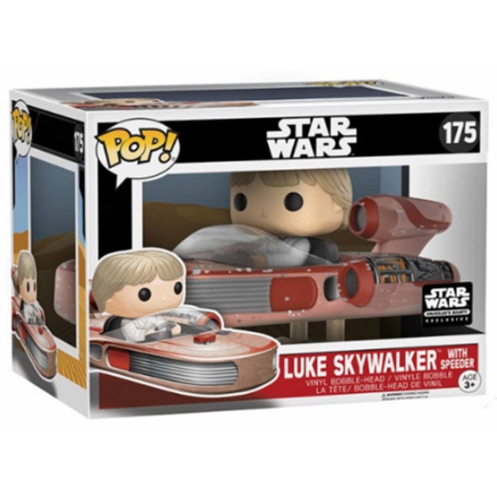 LUKE SKYWALKER WITH SPEEDER #175