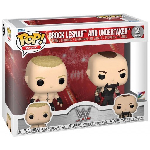 BROCK LESNER AND UNDERTAKER 2 PACK