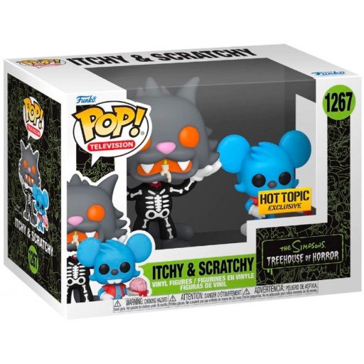 ITCHY & SCRATCHY #1267 *HOT TOPIC*