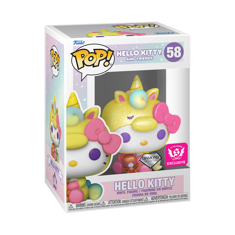 HELLO KITTY #58 *IT' SUGAR EXCLUSIVE DIAMOND*