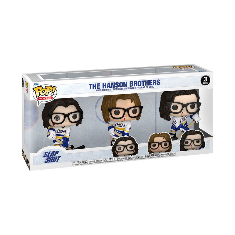 THE  HANSON BROTHERS 3 PACK