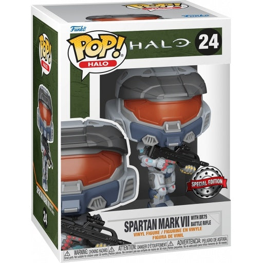 SPARTAN MARK VII WITH BR75 BATTLE RIFLE #24 *FUNKO SPECIALTY SERIES*