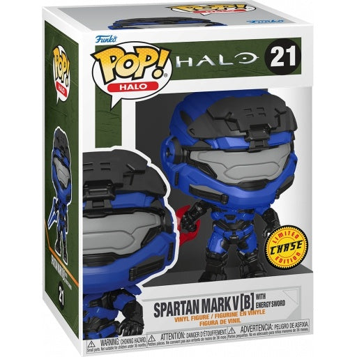 SPARTAN MARK V (B) WITH ENERGY SWORD #21 *CHASE*